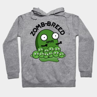 Zom-breed Cute Halloween Zombie Breed Pun Hoodie